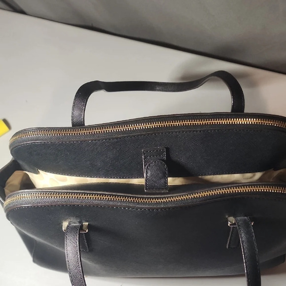 Kate Spade Large Cedar Street Elegant Black Satchel - Picture 4 of 11